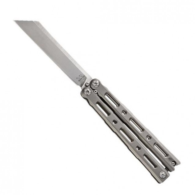 Benchmade Bali-Song Billet Butterfly Knife - 87