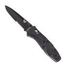 Benchmade Barrage Black Serrated Folding Knife - 580SBK
