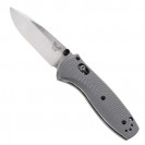 Benchmade Mini Barrage G10 Satin Folding Knife - 585-2