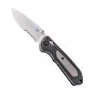 Benchmade Mini Freek Satin Serrated Folding Knife - 565S