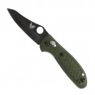 Benchmade Mini Griptilian OD Green Folding Knife - 555BKHGOD