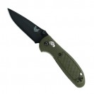 Benchmade Mini Griptilian OD Green Folding Knife - 556BKOD