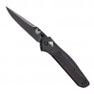 Benchmade Osborne Black Clip Point Folding Knife - 943BK