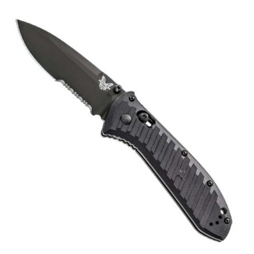 Benchmade Presidio II Black Serrated Folding Knife 570SBK