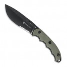 Browning BL Committed Partially Serrated Fixed Blade Knife - 320163BL