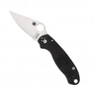 Spyder Co Para 3 Plain. 3"Blade. Black/Stainless - C223gp