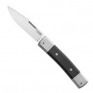 LionSteel Bestman Ebony Wood Folding Knife - BM1 EB