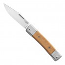 LionSteel Bestman Natural Micarta Folding Knife - BM1 CVN