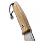 LionSteel M1 Olive Wood Bushcraft Fixed Blade Knife - M1 UL