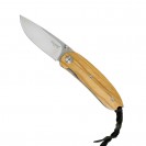 LionSteel Mini Santos Olivewood Folding Knife - 8210 UL
