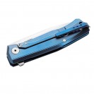 LionSteel Myto Blue Titanium Folding Knife - MT01 BL