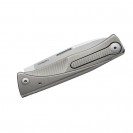 LionSteel Thrill Bronze Titanium Solid Folding Knife - TL GY