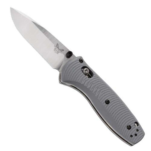 Image of Benchmade Mini Barrage G10 Satin Folding Knife - 585-2
