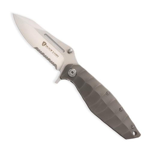 Image of Browning Bl Stacked Deck. 3.5" Bld. Half Serrated - 320191bl