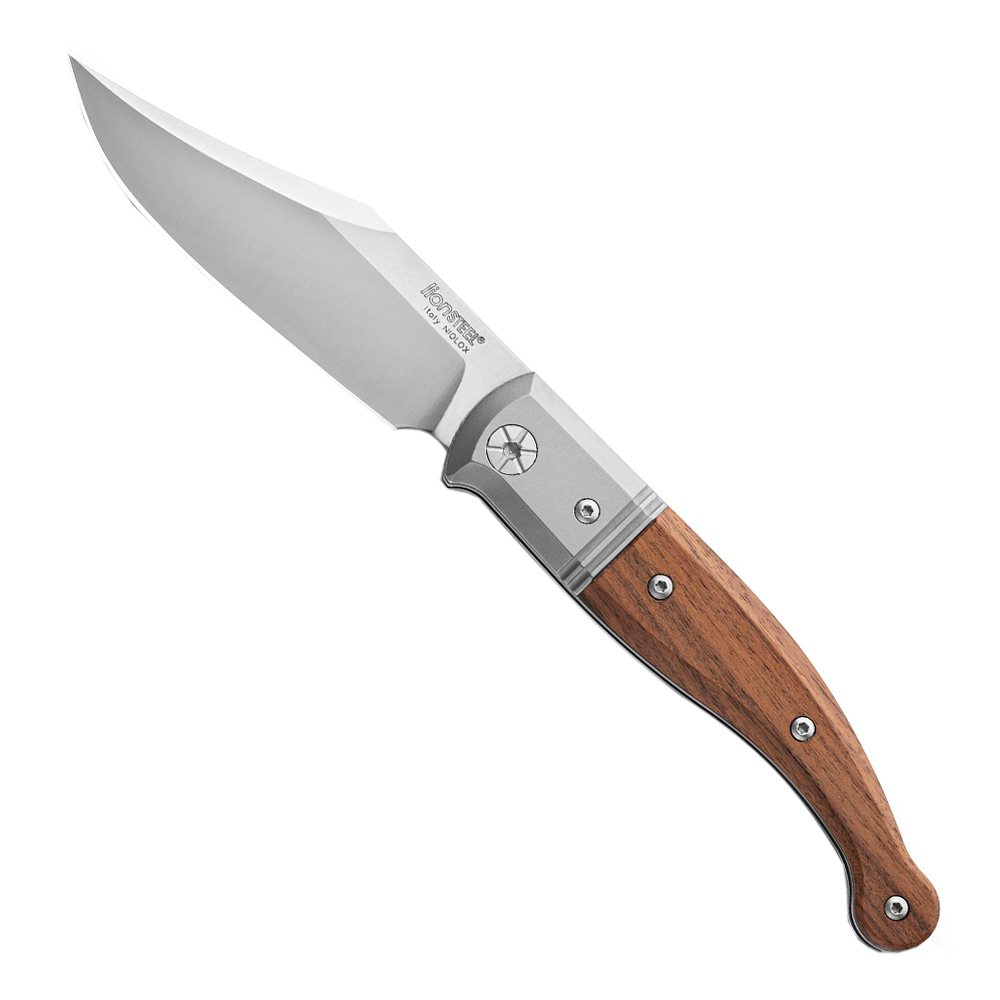 Image of LionSteel Gitano Santos Wood Folding Knife - GT01 ST