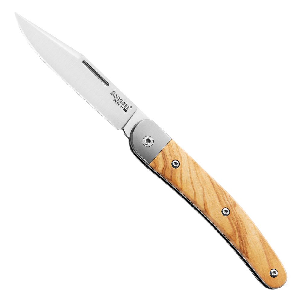 Image of LionSteel Jack Olive Wood Folding Knife - JK1 UL