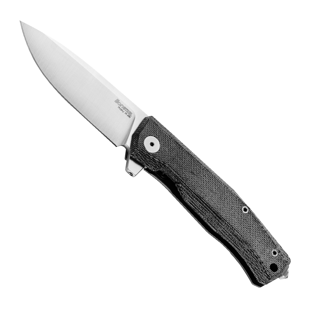 Image of LionSteel Myto Black Canvas Folding Knife - MT01 CVB