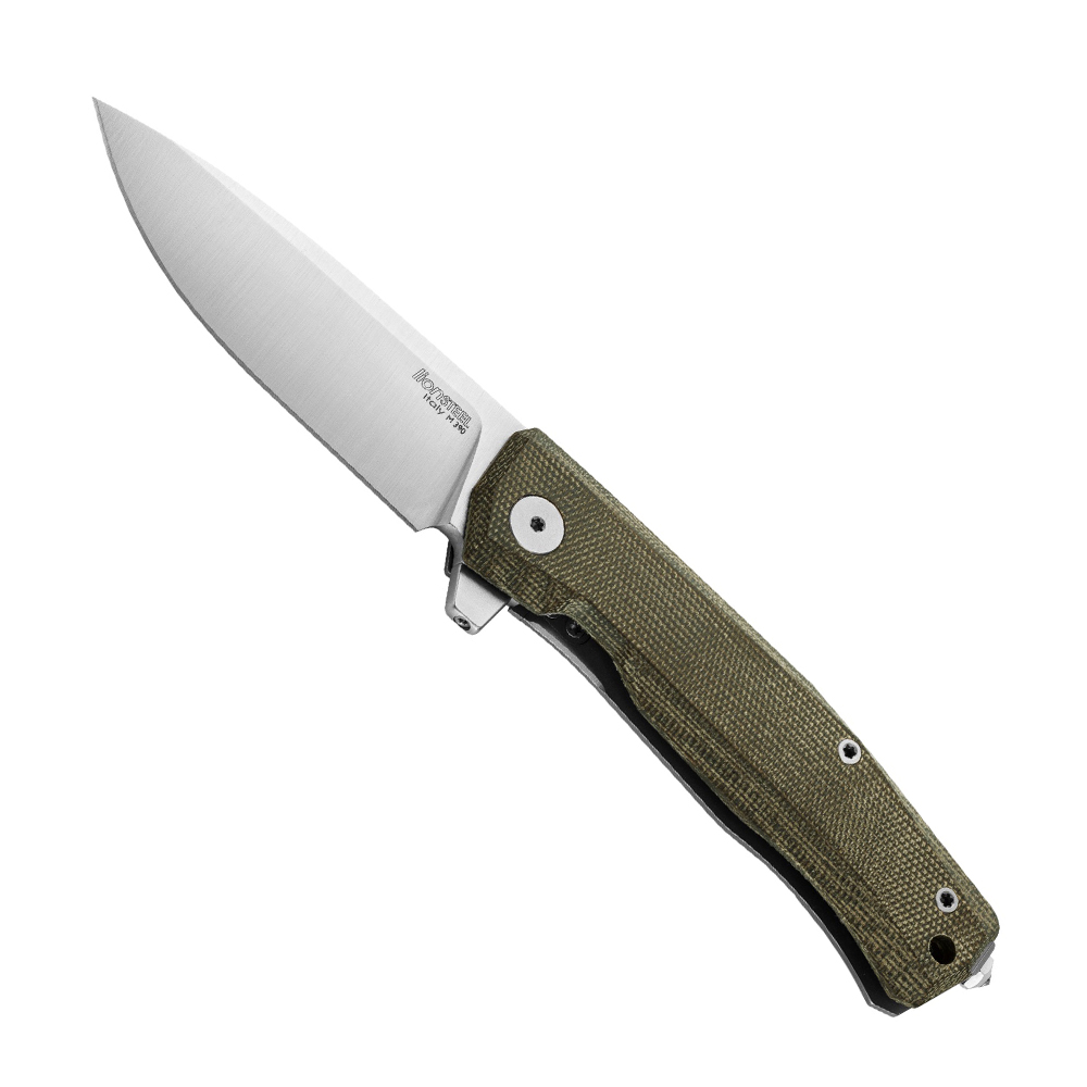 Image of LionSteel Myto Green Canvas Folding Knife - MT01 CVG